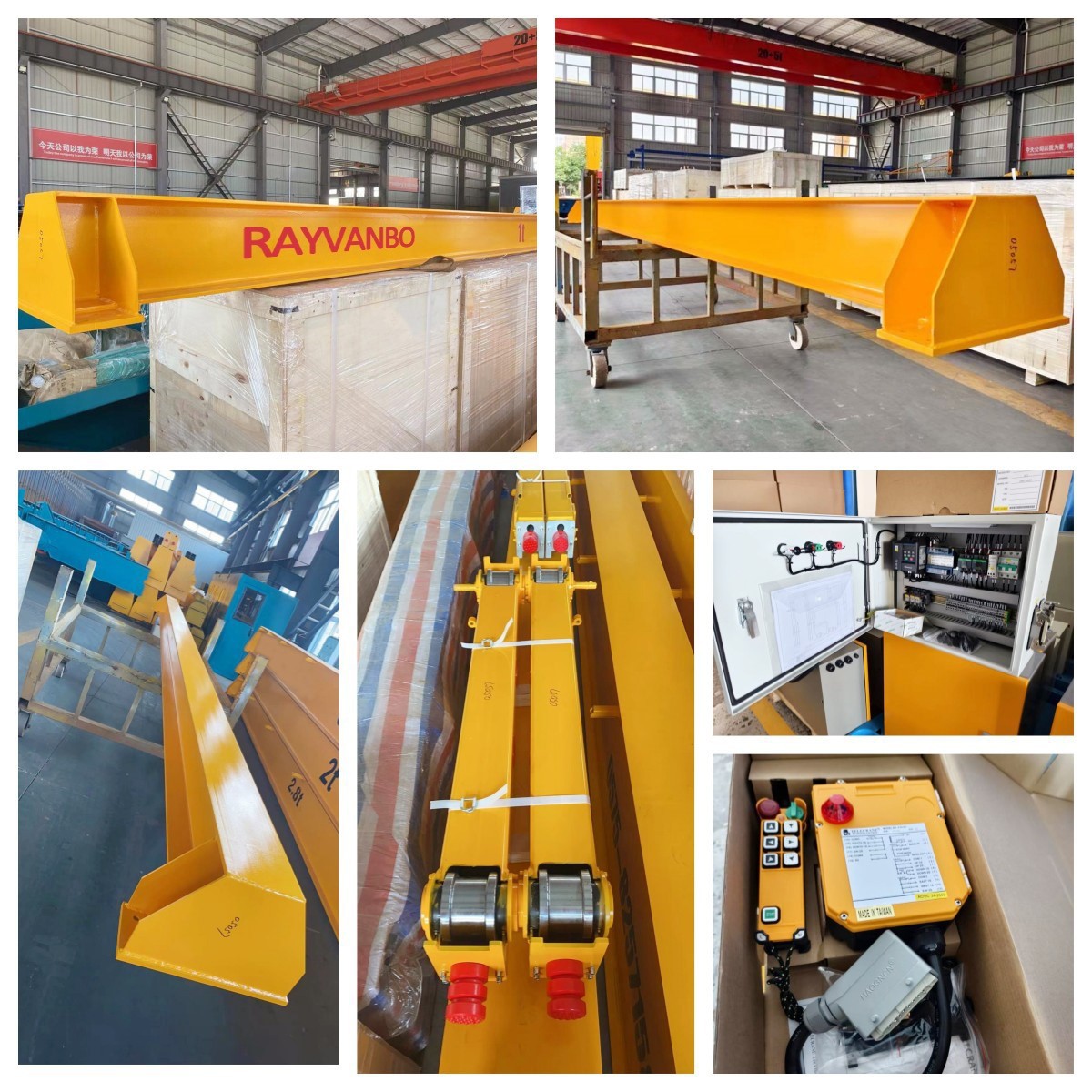 1T 71M A5 single girder overhead crane to Guatemala--Rayvanbo1 1T 71M A5 single girder overhead crane to Guatemala--Rayvanbo1